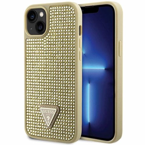 Guess GUHCP14MHDGTPD iPhone 14 Plus 6.7" gold/gold hardcase Rhinestone Triangle, Guess 3666339120061 3666339120061