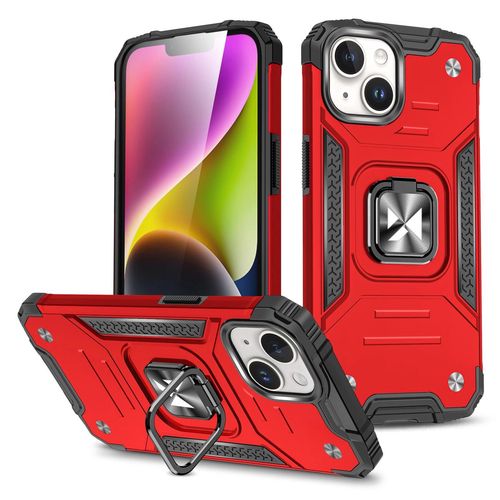 Wozinsky Ring Armor iPhone 15 Plus iPhone 15 Plus Ring Armor Case - Red, Wozinsky 5907769321177 5907769321177