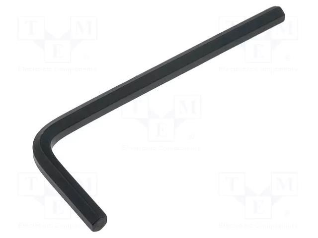 Wrench; hex key; HEX 4mm; Overall len: 70mm; Chrom-vanadium steel C.K CK-441104