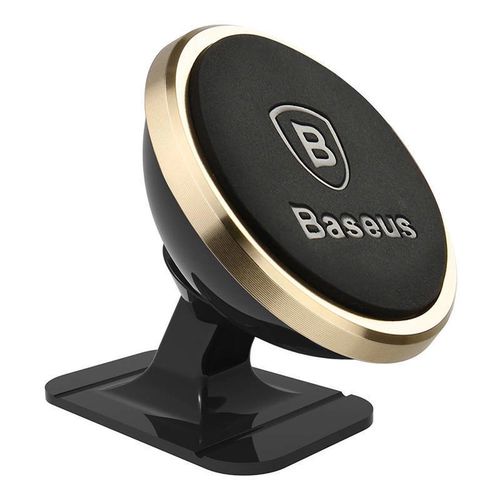 Baseus 360º magnetic cockpit car holder (Overseas Edition) - gold, Baseus 6932172627041 6932172627041