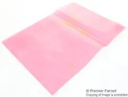 PINK ANTISTATIC BAG, 101.6MM X 152.4MM MP-001-0003