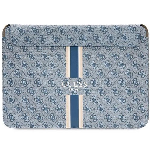 Guess 4G Printed Stripes cover for a 14&quot; laptop - blue, Guess 3666339120573 3666339120573