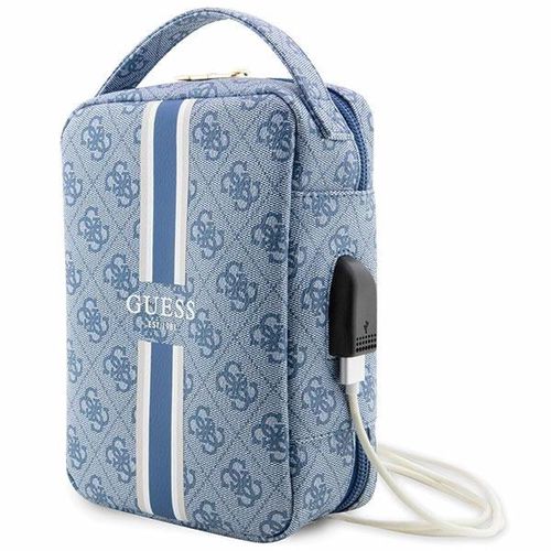 Guess Bag GUHBP4RPSB Organizer blue/blue 4G Printed Stripes, Guess 3666339120320 3666339120320