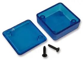 CASE, ABS, BLUE, 35X35X15MM 1551NTBU