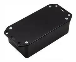 BOX, ABS, BLACK, 140X65X40MM BIM2004/IP-BLK
