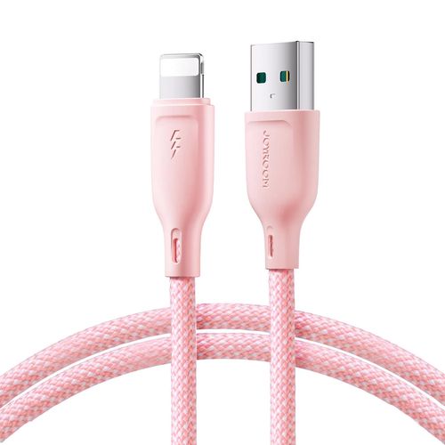 Joyroom Multi-Color Series S-A34 USB-A / Lightning 3A cable 1m - pink, Joyroom 6941237110510 6941237110510