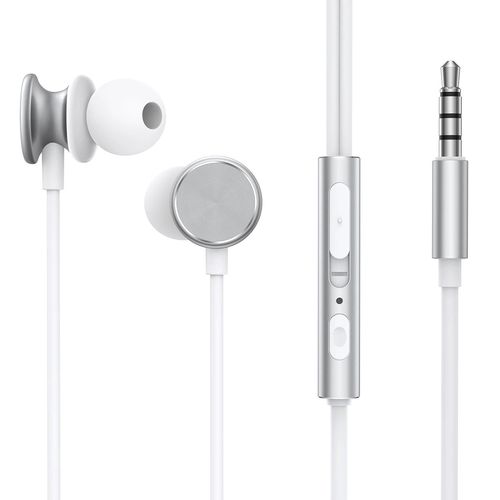 Joyroom Wired Series JR-EW03 wired in-ear headphones - silver, Joyroom 6956116769918 6956116769918