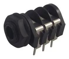 SOCKET, 1/4" JACK, SWITCHED, 3POLE S2BBBPCA