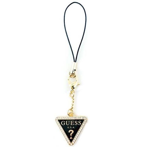 Guess case pendant GUCPMTDCK Phone Strap Triangle Diamond Charm with Rhinestones, Guess 3666339171339 3666339171339