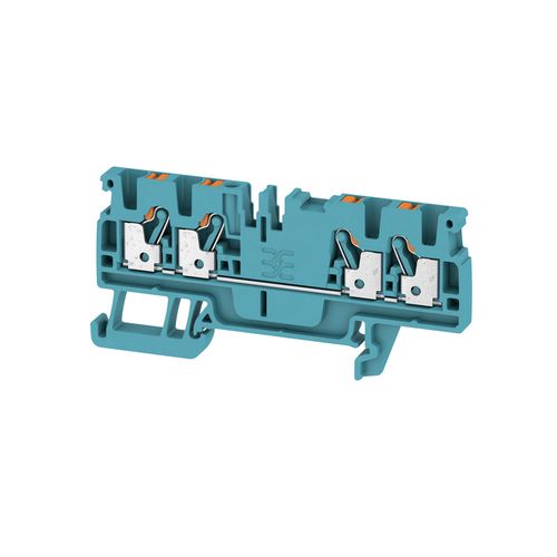 Feed-through terminal block, PUSH IN, 2.5 mm², 800 V, 24 A, Number of connections: 4 Weidmuller 1521700000 04050118328042
