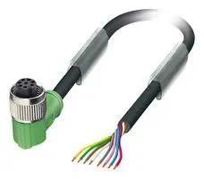 SENSOR CORD, 8P, M12 RCPT-FREE END, 5M 1522642