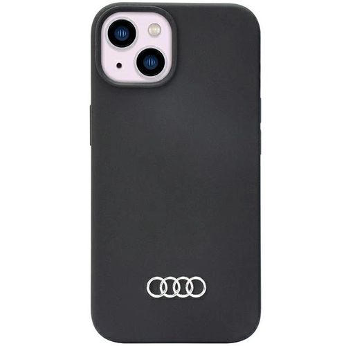 Audi Silicone Case iPhone 14 6.1&quot; black/black hardcase AU-LSRIP14-Q3/D1-BK, Audi 6955250225298 6955250225298