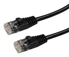 PATCH LEAD, CAT5E, BLACK, 15M 2965-15BK