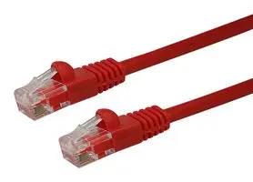 PATCH LEAD, CAT5E, RED, 10M 2965-10R