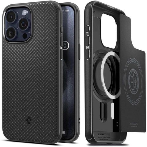 Spigen Mag Armor Case with MagSafe for iPhone 15 Pro Max - Matte Black, Spigen 8809896749466 8809896749466