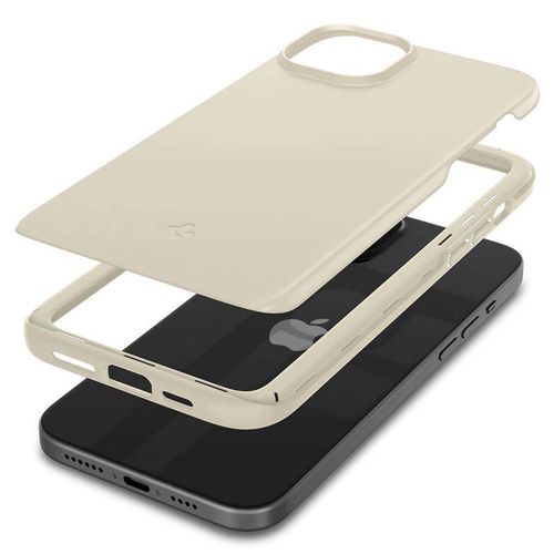 Spigen Thin Fit iPhone 15 Plus Case - Beige, Spigen 8809896749817 8809896749817