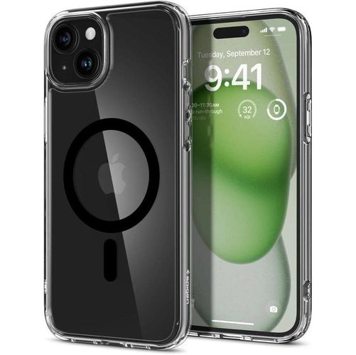 Spigen Ultra Hybrid Mag Case with MagSafe for iPhone 15 Plus - Black, Spigen 8809896750004 8809896750004