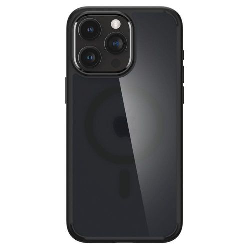 Spigen Ultra Hybrid Mag Case with MagSafe for iPhone 15 Pro - Clear Black, Spigen 8809896750516 8809896750516