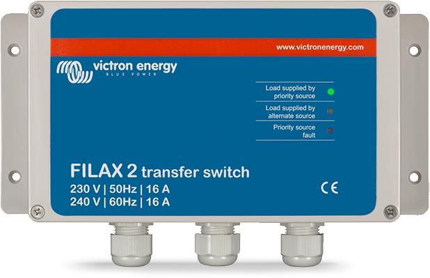 Filax 2 Transfer Switch CE 110V/50Hz-120V/60Hz SDFI0000110 8719076025689