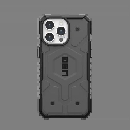 UAG Pathfinder MagSafe case for iPhone 15 Pro Max - silver, UAG 114301113333 114301113333