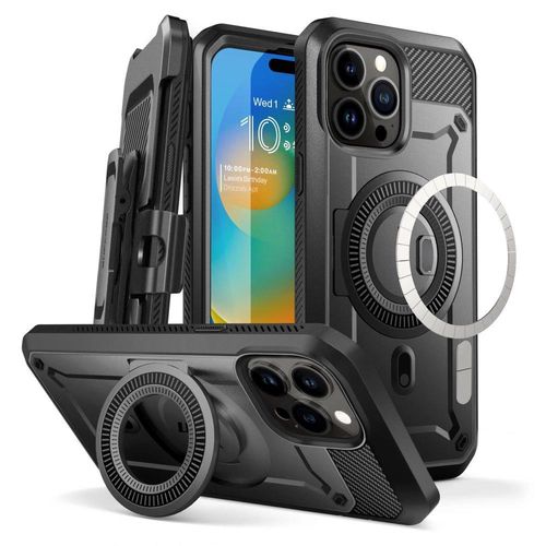 Supcase UB Pro Mag Case with MagSafe for iPhone 15 Pro - Black, Supcase 843439136724 843439136724