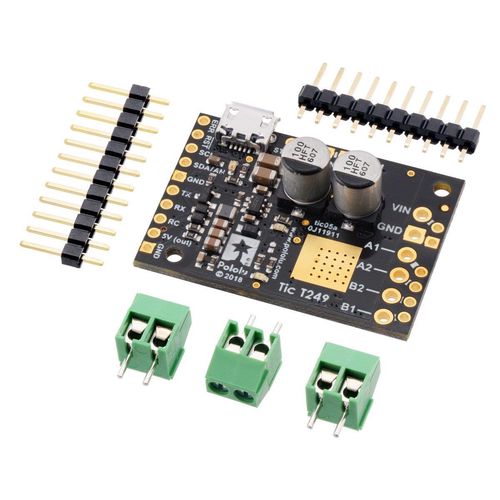 Tic T249 - USB stepper motor driver 47V/4,5A - Pololu 3139 PLL-13821 5904422321536