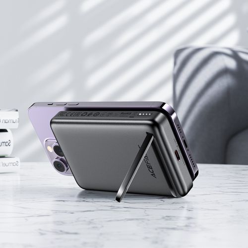 Acefast M6 PD 20W 10000mAh Inductive Powerbank + Cable - Black, Acefast 6974316282600 6974316282600