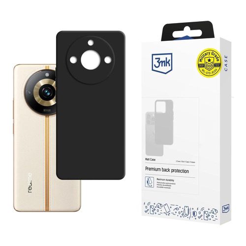 Realme 11 Pro / 11 Pro+ - 3mk Matt Case black, 3mk Protection 5903108530491 5903108530491