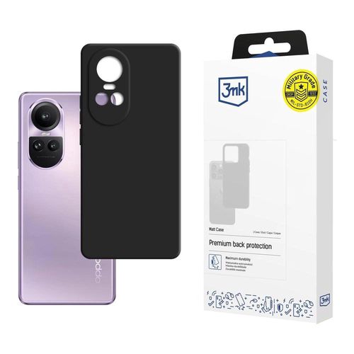 Oppo Reno 10 Pro - 3mk Matt Case black, 3mk Protection 5903108533645 5903108533645
