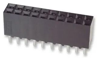 CONNECTOR, RECEPTACLE, THT, 40WAY 2-534206-0