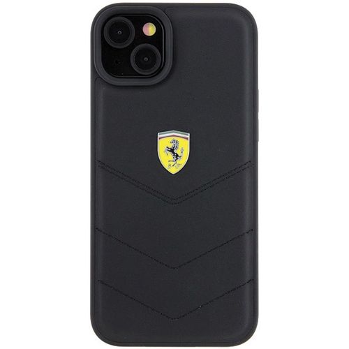 Ferrari FEHCP15MRDUK iPhone 15 Plus 6.7" black/black hardcase Quilted Metal Logo, Ferrari 3666339171049 3666339171049