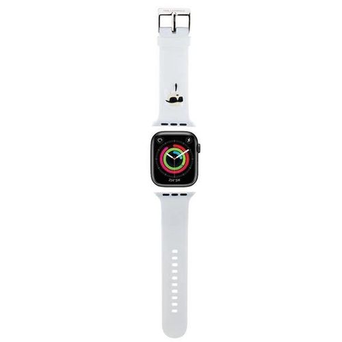 Karl Lagerfeld 3D Rubber Karl Head strap for Apple Watch 42/44/45/49mm - white, Karl Lagerfeld 3666339127404 3666339127404