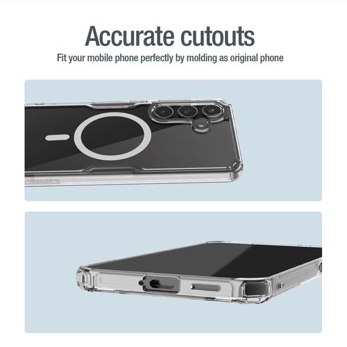 Nillkin Nature Pro armored case with a magnetic ring for Samsung Galaxy S24 - white, Nillkin 6902048272828 6902048272828