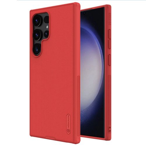 Nillkin Super Frosted Shield Pro armored case for Samsung Galaxy S24 Ultra - red, Nillkin 6902048272712 6902048272712