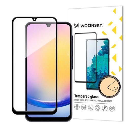 Wozinsky Full Glue tempered glass with black frame for Samsung A25, Wozinsky 5907769359415 5907769359415