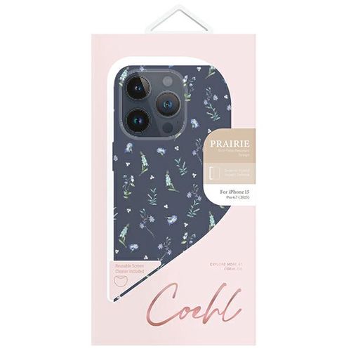 Uniq Coehl Prairie case for iPhone 15 Pro Max - navy blue, UNIQ 8886463686911 8886463686911