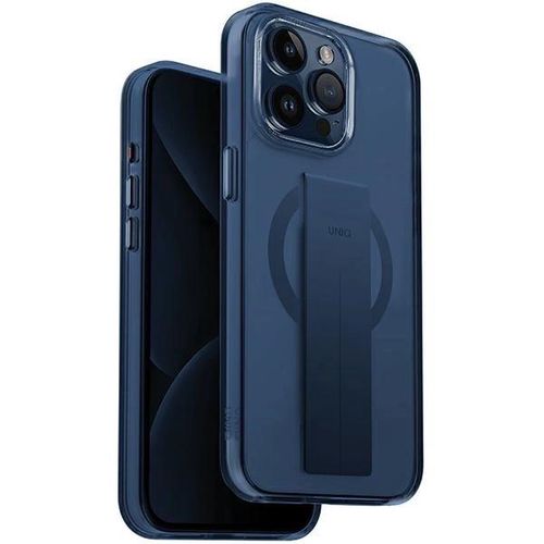 Uniq Heldro Mag Magclick Charging case for iPhone 15 Pro - blue, UNIQ 8886463687130 8886463687130