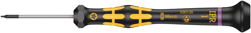 1567 IPR TORX PLUS® ESD Kraftform Micro screwdriver, 1 IPRx40, Wera 05030135001