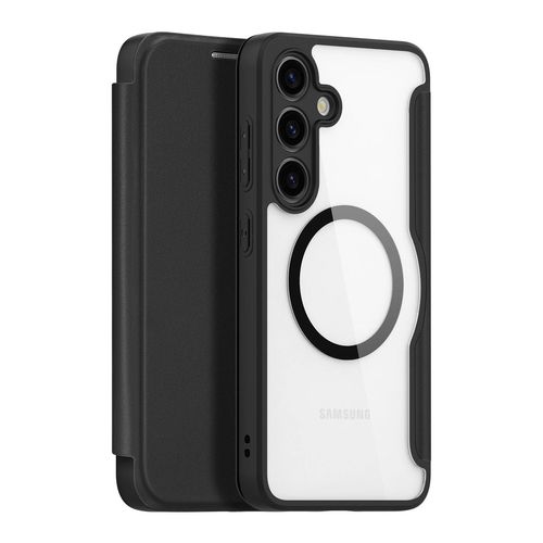 Dux Ducis Skin X Pro case for Samsung S24+ with magnetic ring and flap - black, Dux Ducis 6934913021651 6934913021651