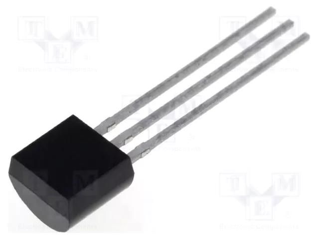 IC: temperature converter; LAT; Temp: -40÷125°C; 2.3÷5.5V; TO92 MICROCHIP TECHNOLOGY MCP9700A-E/TO