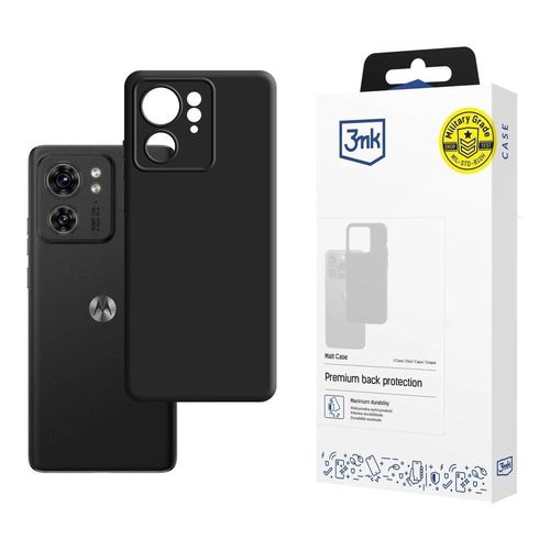 3mk Matt Case for Motorola Edge 40 - black, 3mk Protection 5903108542180 5903108542180