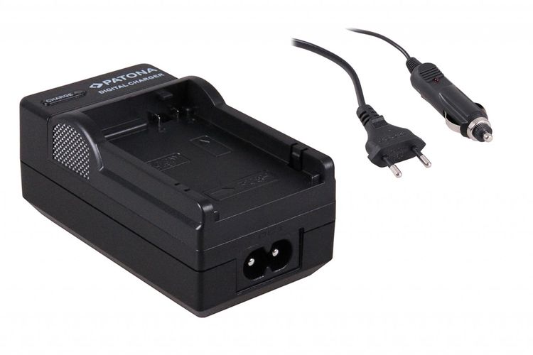 PATONA Charger f. Canon LP-E8 LPE8 EOS Digital 550 incl. car adapter (12V), PATONA 1574 4260226328531