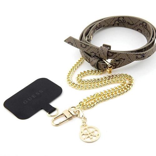 Guess 4G Chain CBDY Strap - brown, Guess 3666339131944 3666339131944