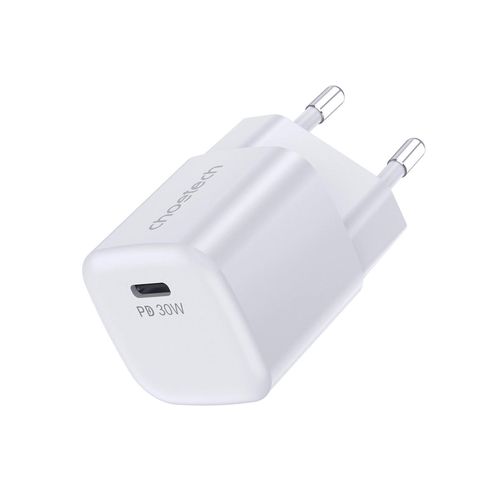 Choetech PD5007 USB-C PD 30W GaN wall charger - white, Choetech 6932112101945 6932112101945