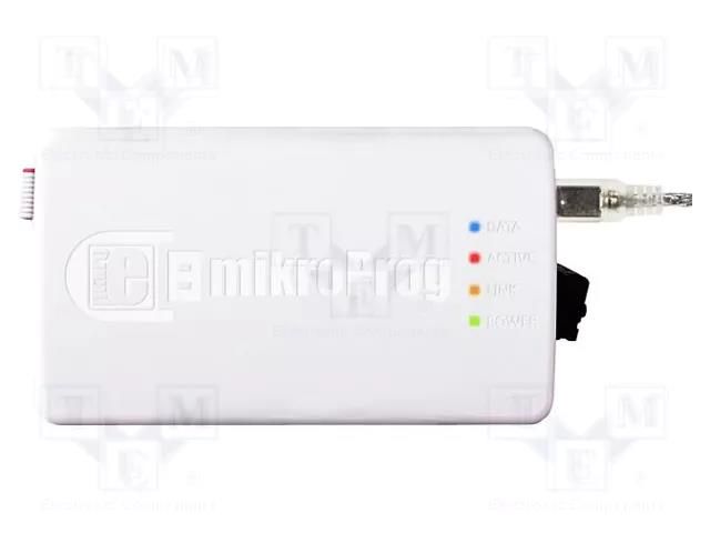 Programmer: microcontrollers; AVR; USB; IDC10 MIKROE MIKROE-1383