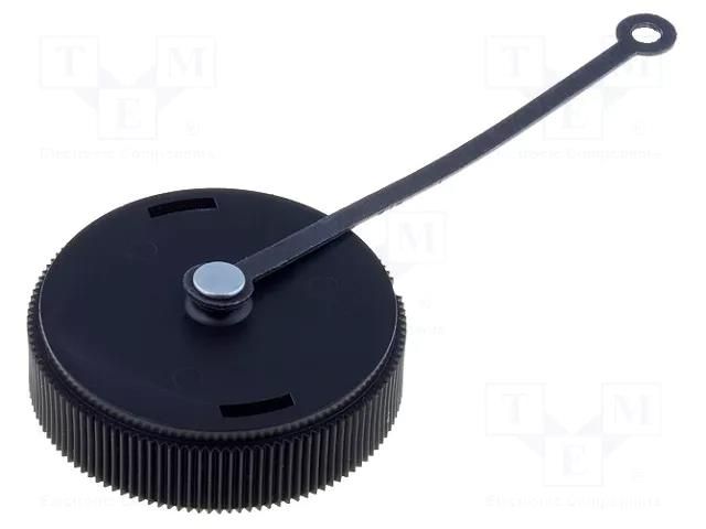Protection cover; internal thread,threaded joint; strap TE Connectivity CPC-207446-3