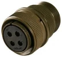 CONNECTOR, CIRCULAR, 4WAY, SIZE 20 MS3106A20-4S