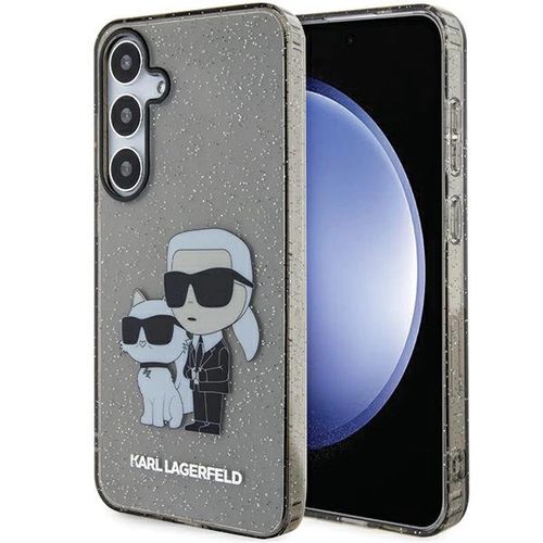 Karl Lagerfeld KLHCS24MHNKCTGK S24+ S926 black/black hardcase Glitter Karl&amp;Choupette, Karl Lagerfeld 3666339242398 3666339242398