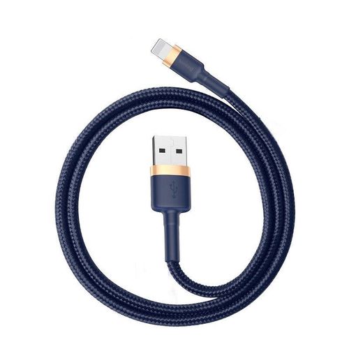 Baseus Cafule Lightning cable 2.4A 1m (Gold+Dark blue), Baseus CALKLF-BV3