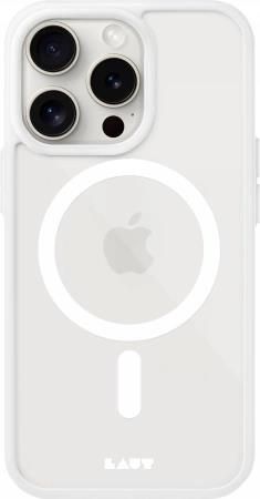 LAUT Huex Protect case with MagSafe for iPhone 15 Pro Max - white, LAUT L_IP23D_HPT_W L_IP23D_HPT_W